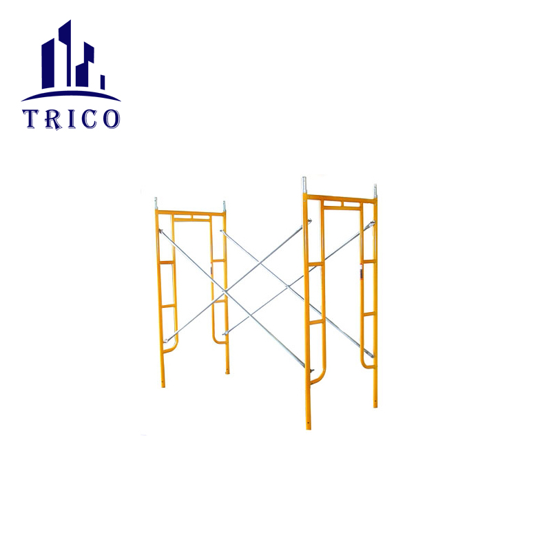 Construction Scaffolding System Galvanized Steel Ladder