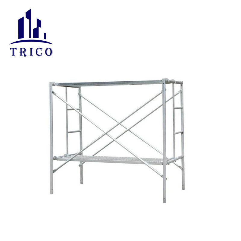 Construction Scaffolding System Galvanized Steel Ladder