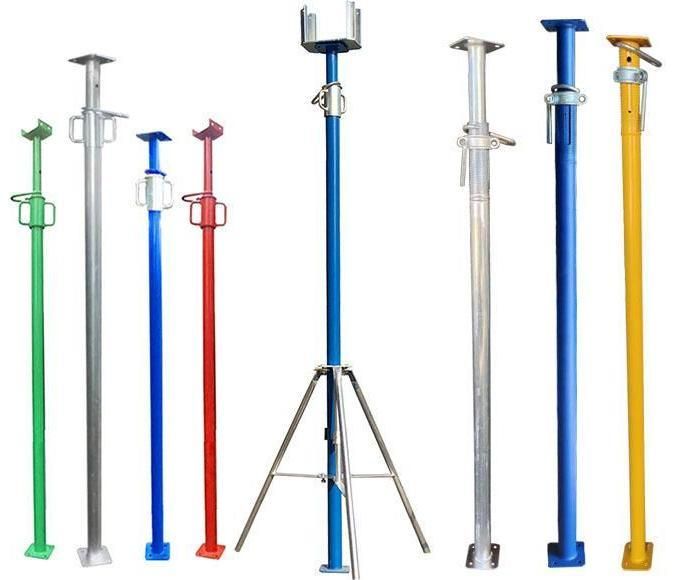 Adjustable Steel Props Jack Support for H20 Timber Beam Scaffolding Steel Props