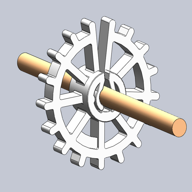 Concrete Plastic Fittings Plastic Wheel Spacer