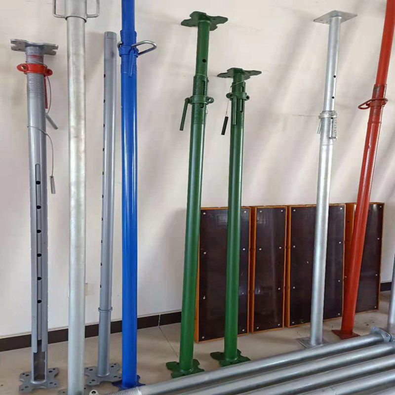 construction shoring adjustable steel prop