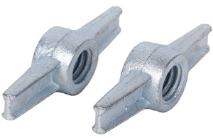 Scaffolding construction casting jack nut for adjustable screw base jack