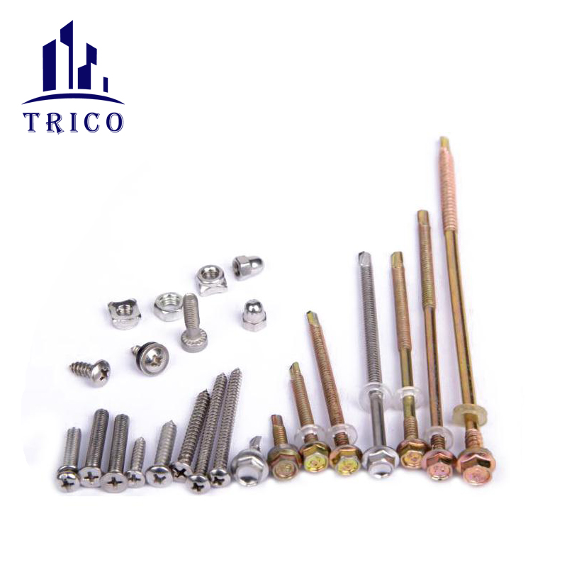 Construction accessories fastener self drilling screw