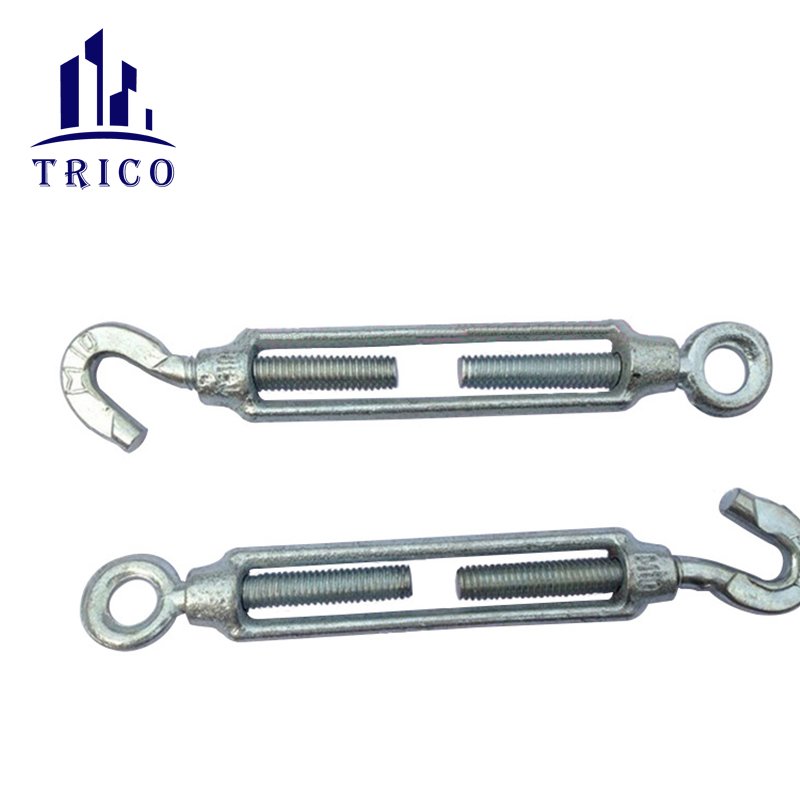 Hot Sale Commercial Type Galvanized Malleable Iron Turnbuckle with Eye and Hook