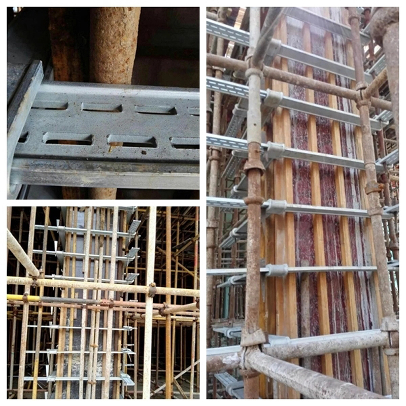 Construction Using Adjustable Column Formwork Clamp