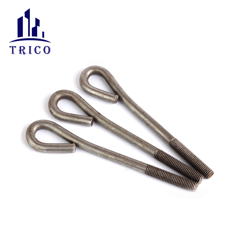 J shaped Anchor Bolt