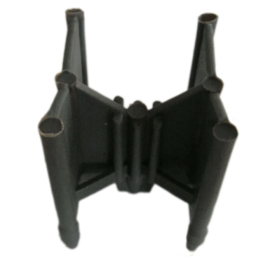 Recycled PE Black Color Plastic Spacer