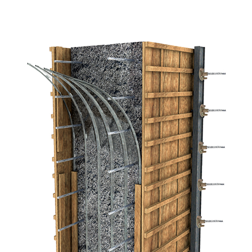 Construction Hy-Ribbed Formwork sheet as the concrete permanent assembly free sheet is much convenient for engineering