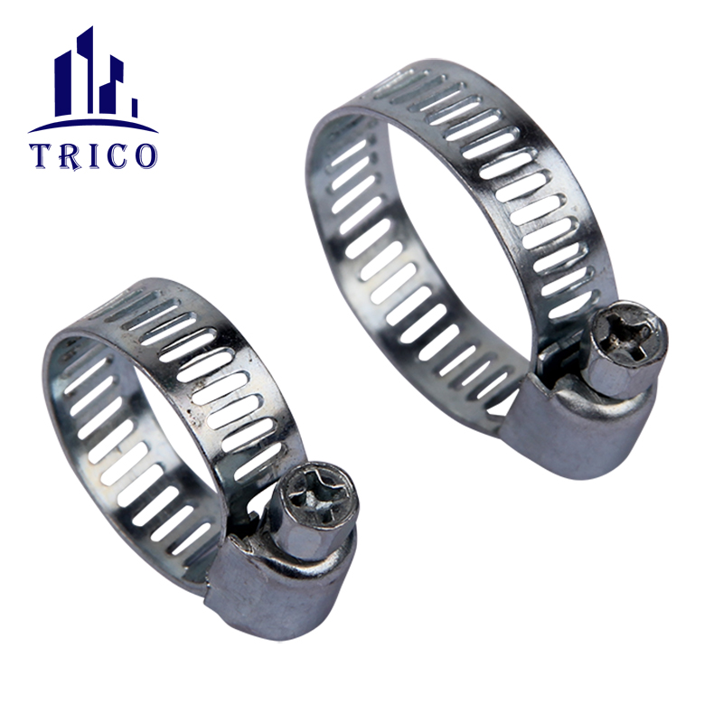 Small Size Gas Sealing Stainless Steel Band Hydraulic Hose Clamps