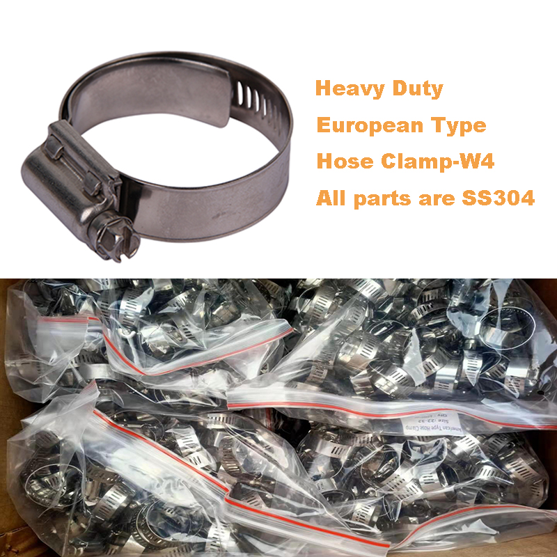 Heavy Duty European Type Hose Clamp 15.8mm