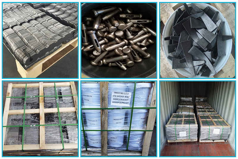 Wall Concrete Aluminum Formwork Full Tie Nominal Tie with Standard Bolt and Wedge Pin
