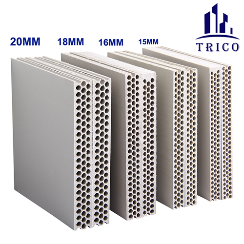 Top-Ranking Trico Hollow PP Formwork Board to Replace Traditional Formwork Mold