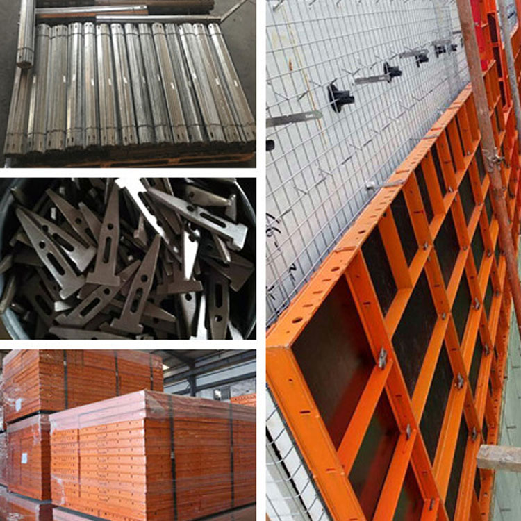 Korea Formwork Wedge Standard Wedge Bolt Hebei Concrete Form Flat Tie