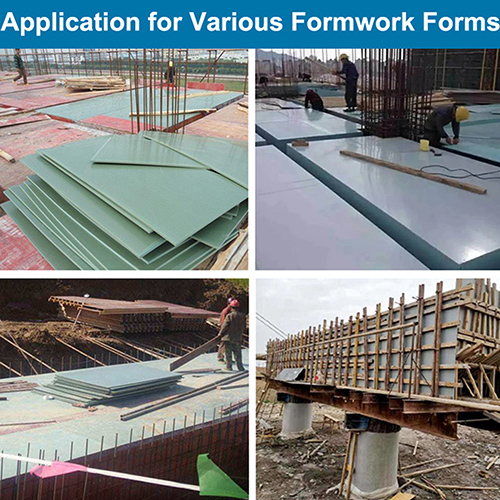 Trico PVC Solid Formwork Board to replace traditional plywood formwork