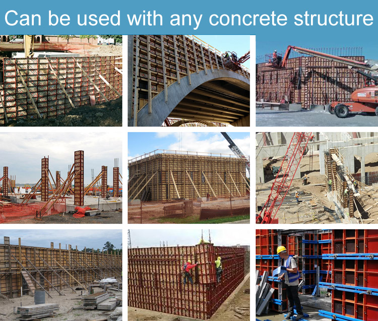Steel Plywood Frame System Formwork with Plywood System for Construction