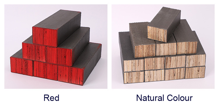 Reuse 100-150 Times Plastic Coated Formwork Lumber Beam for Concrete Construction