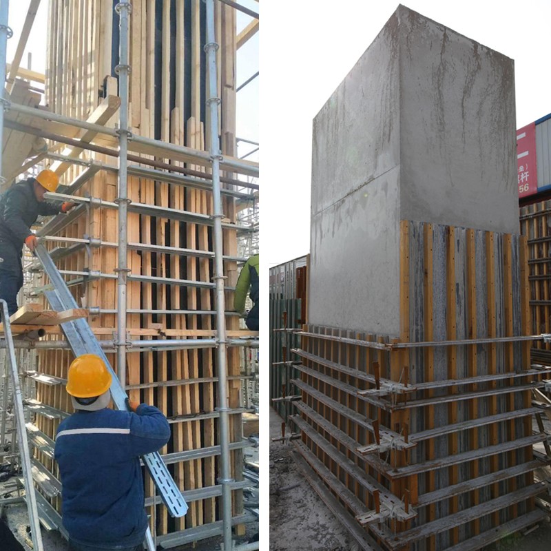 Adjustable Square Column Formwork Clamp for Concrete Construction