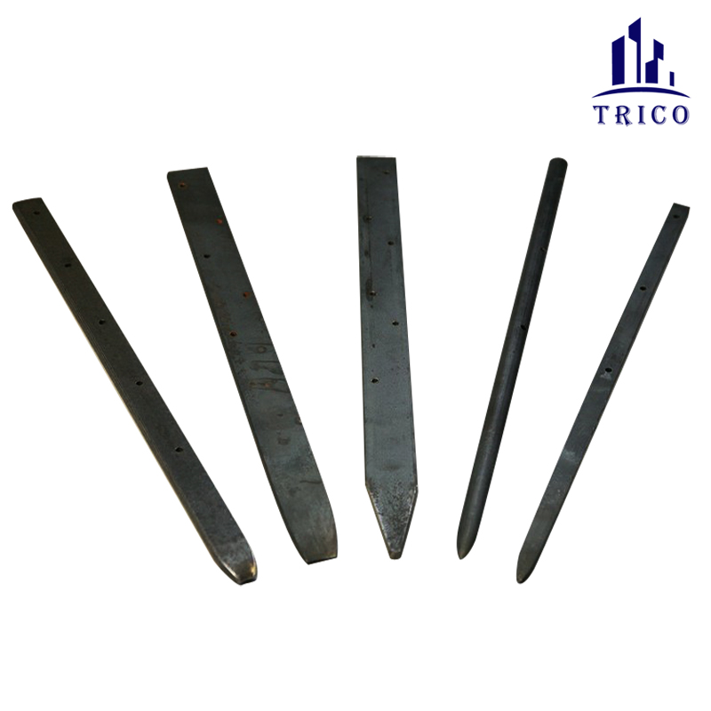 Concrete Construction Nail Stake High Carbon Steel Bar with Holes