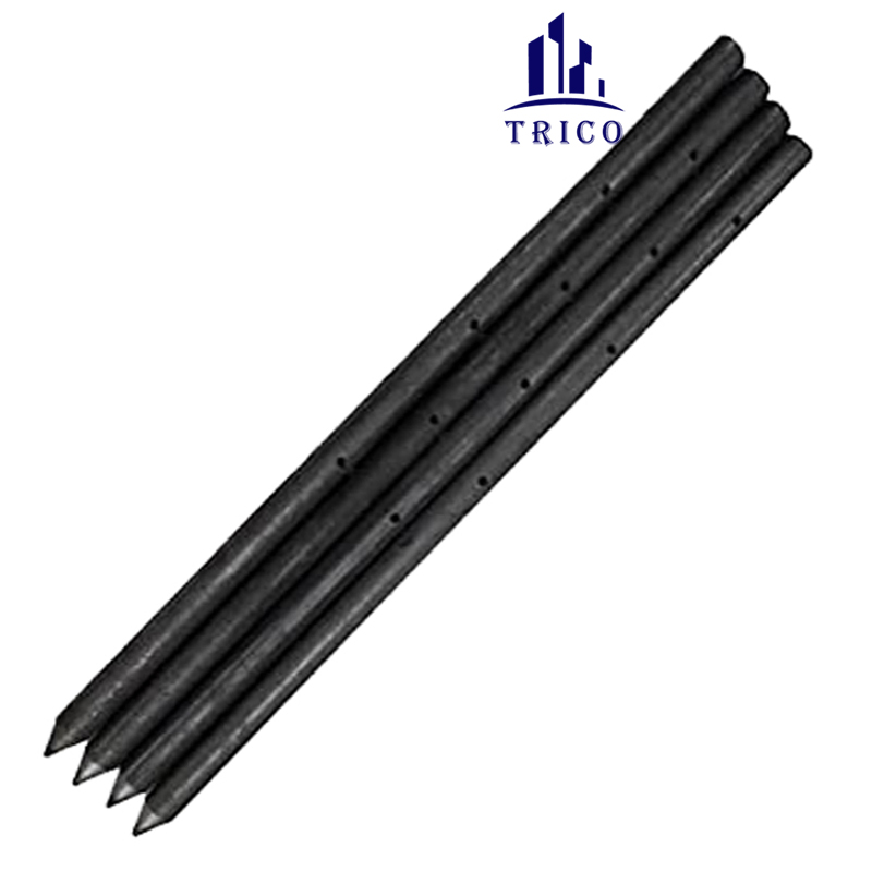 Concrete Construction Nail Stake High Carbon Steel Bar with Holes