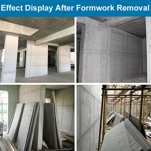 Reusable PVC Plastic Formwork 4*8 PVC Formwork Board for Concrete Construction