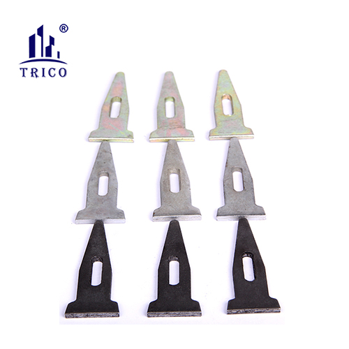 Korean Standard Steel Ply Euro Form Flat Tie Wedge Pin Hook for Wall Concrete Construction