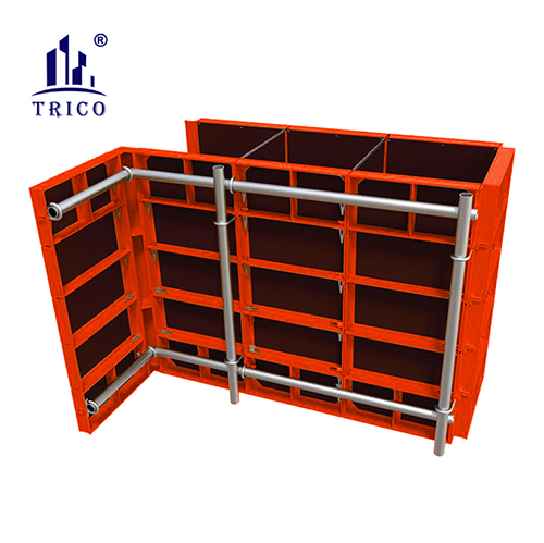 Forming Steel Euro Form for Easy Wall Concrete Construction