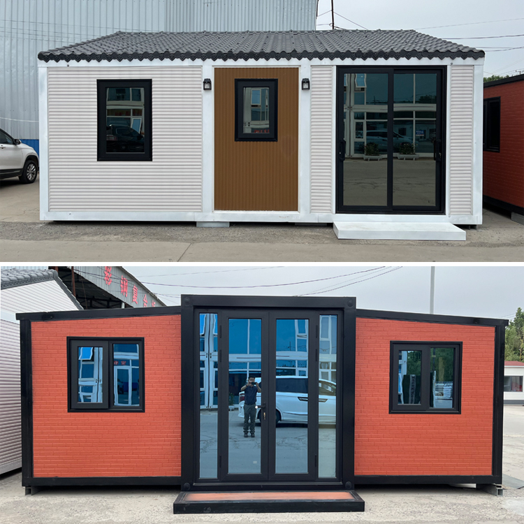 20ft 40ft 2 3 4 5 Bedroom Prefab Folding Movable Container Homes Expandable Container House For Sale