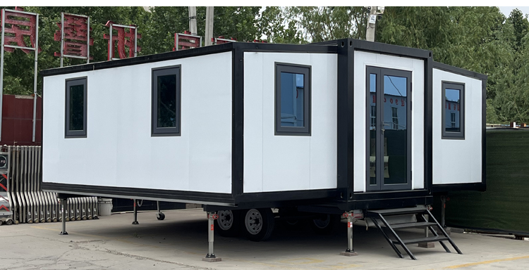 20ft 40ft 2 3 4 5 Bedroom Prefab Folding Movable Container Homes Expandable Container House For Sale
