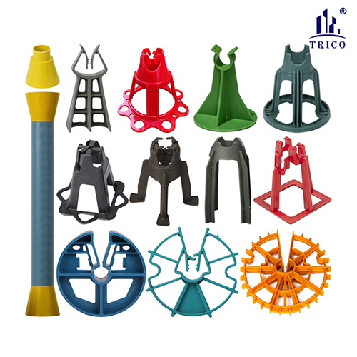 Concrete Reinforcement Used Plastic Rebar Spacers for Construction