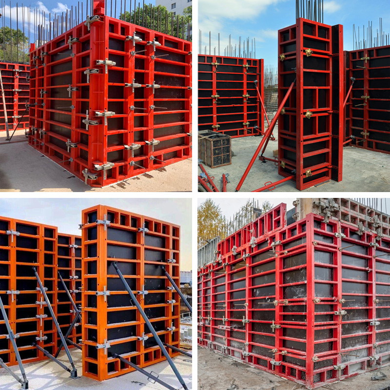 GT120 Heavy Duty Steel Frame Formwork Wall/Column Formwork System for Concrete Construction