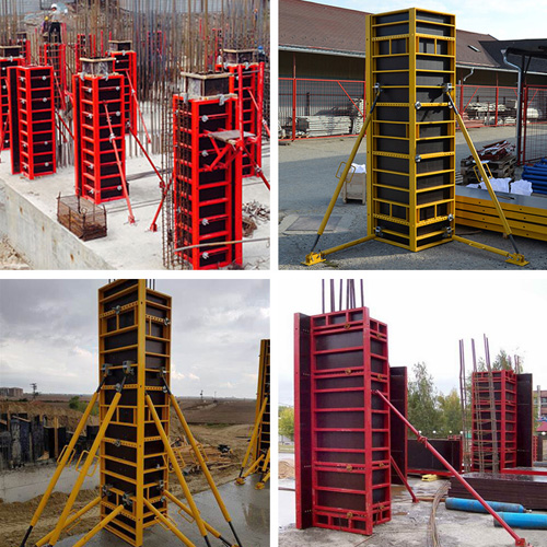 Light Duty Steel Frame Formwork Wall/Column Formwork System for Concrete Construction