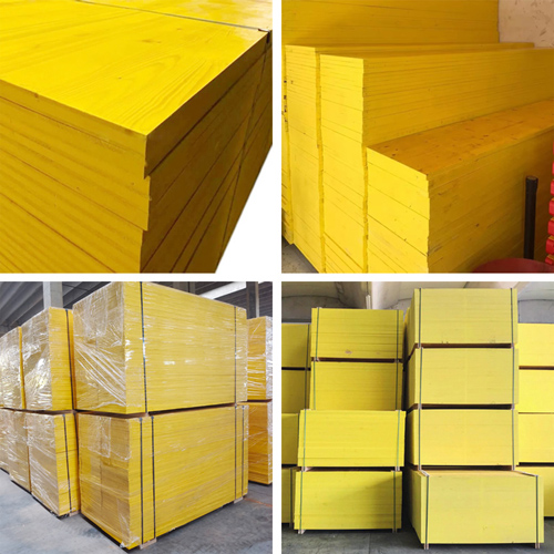 Triply Panel 21mm 27mm Waterproof 3 Ply Yellow Shuttering Plywood Panel for Concrete Formwork Triply Panel 21mm 27mm Waterproof 3 Ply Yellow Shuttering Plywood Panel for Concrete Formwork