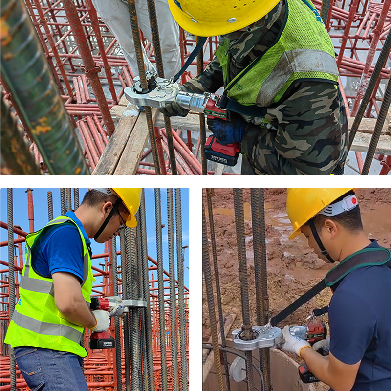 Construction Rebar Spanner Electric Rebar Coupler Torque Wrench