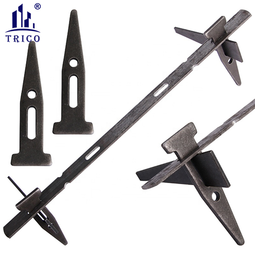 The Steel-Ply Formwork Which is Fasten by X-Flat Tie and Wedges The Steel-Ply Formwork Which is Fasten by X-Flat Tie and Wedges