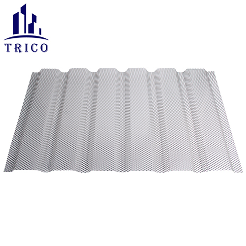 High Ribbed Metal Mesh for Concrete in the Construction