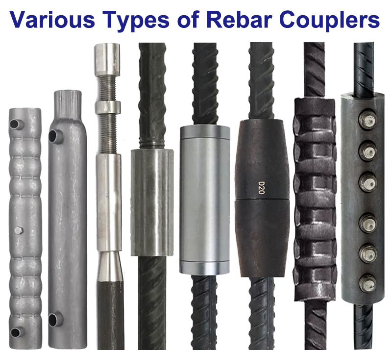 One Touch Rebar Coupler For Concrete Construction  Rebar Splicing Coupler