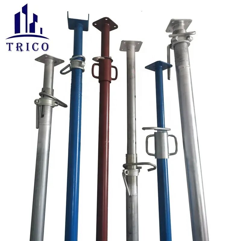 Adjustable Steel Props Jack Support for H20 Timber Beam Scaffolding Steel Props Adjustable Steel Props Jack Support for H20 Timber Beam Scaffolding Steel Props