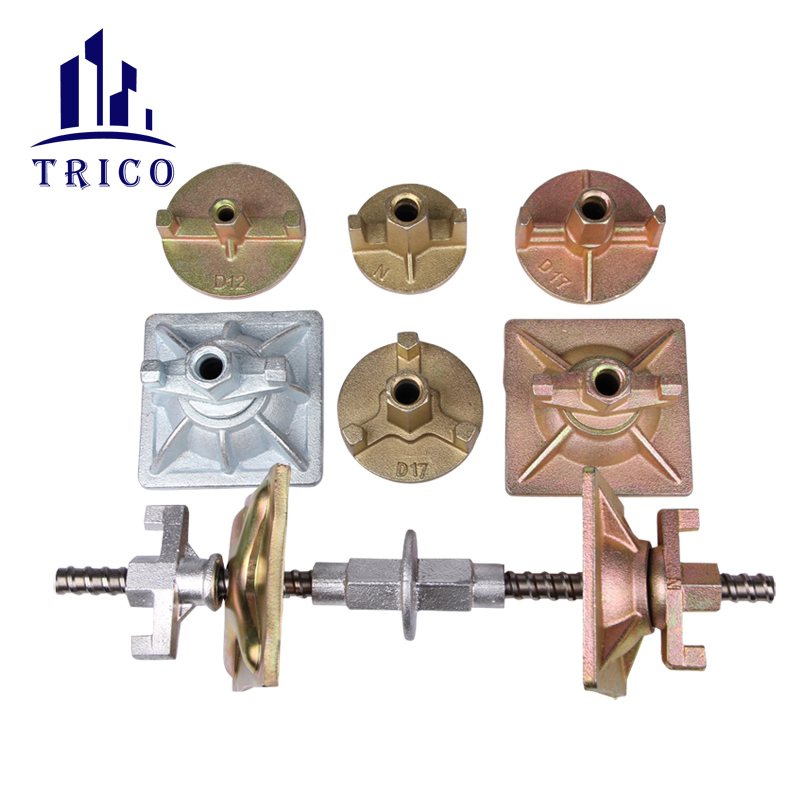 Formwork Steel Tie Rod Wing Nut