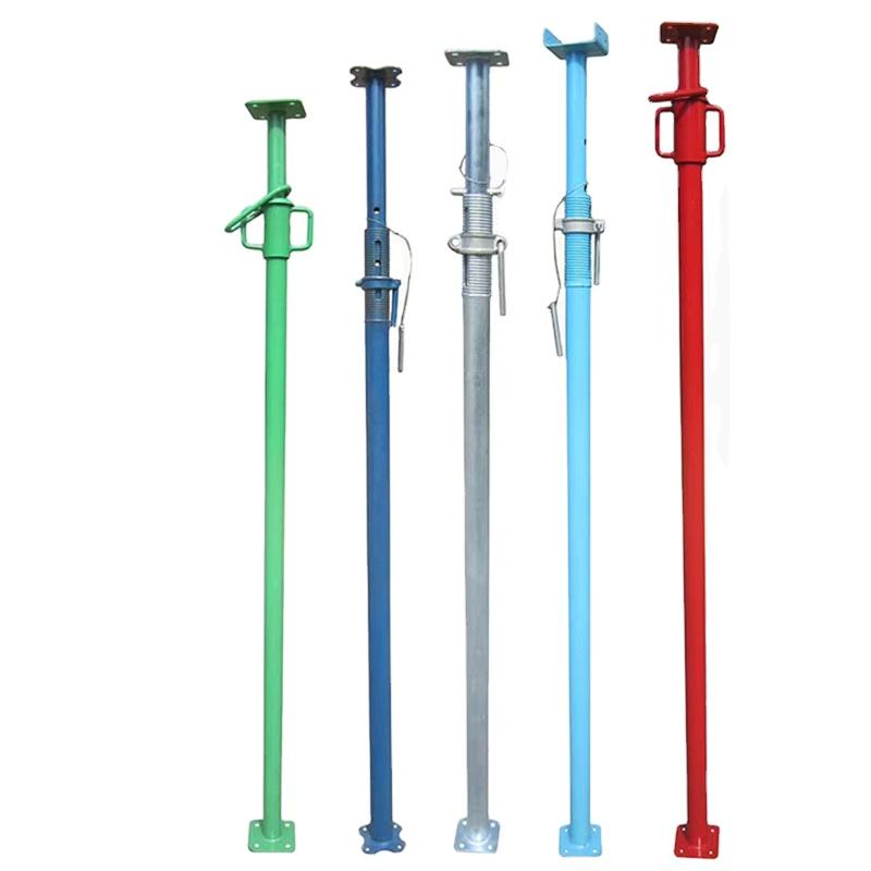 Construction Galvanized Q235 Steel Shoring Props Adjustable Steel Prop for Formwork Construction Galvanized Q235 Steel Shoring Props Adjustable Steel Prop for Formwork