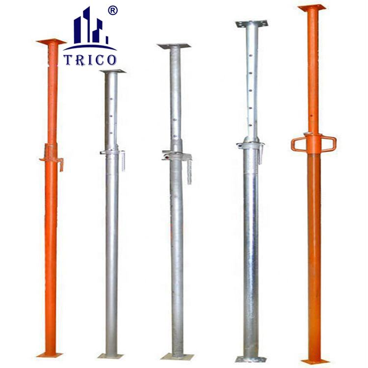 Construction Galvanized Q235 Steel Shoring Props Adjustable Steel Prop for Formwork Construction Galvanized Q235 Steel Shoring Props Adjustable Steel Prop for Formwork