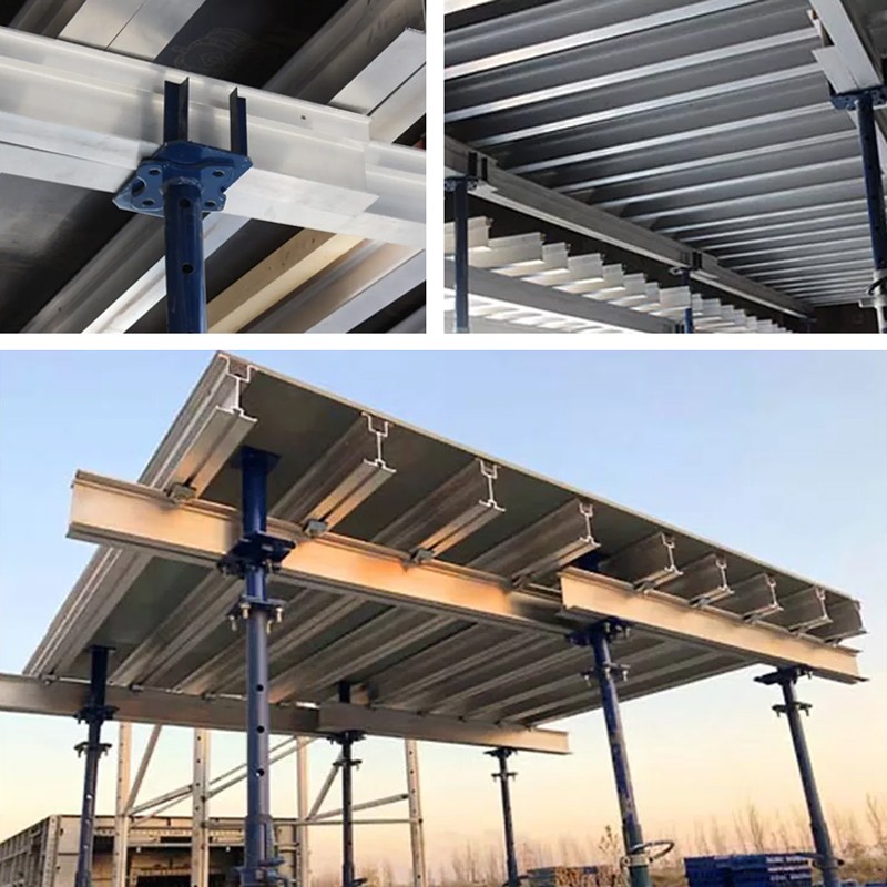 Aluminum I-Beams H-Beam designed to support concrete formwork