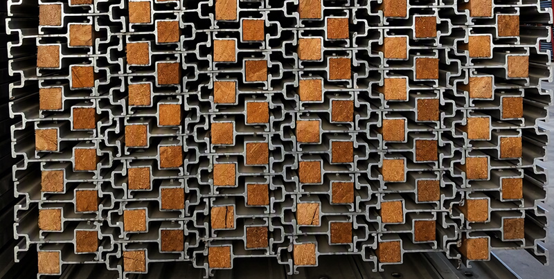 Aluminum I-Beams H-Beam designed to support concrete formwork