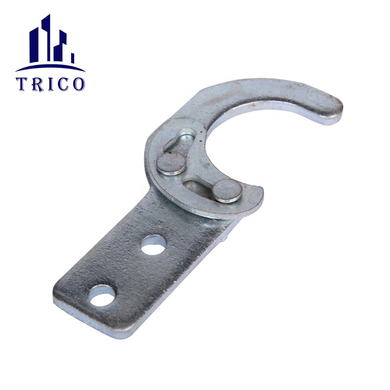 Galvanized scaffolding steel walking plank hook