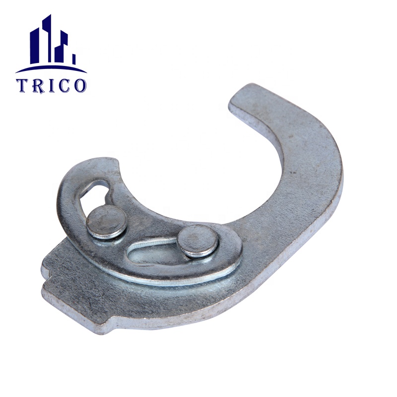 Galvanized scaffolding steel walking plank hook