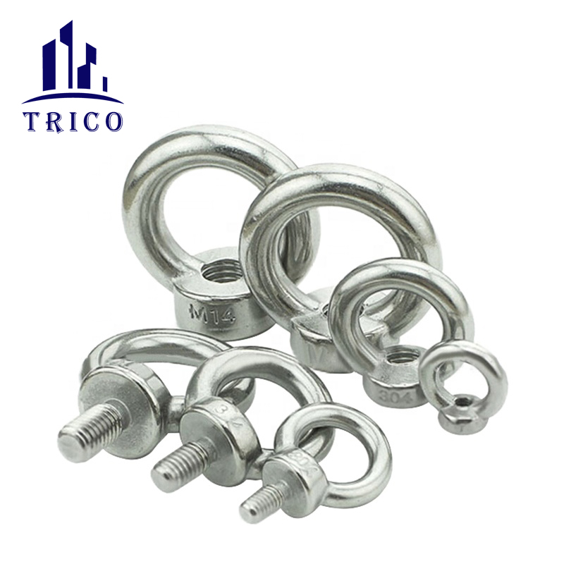 Zinc Plated Drop Forged DIN580 Eye Screw Bolts for Fastener