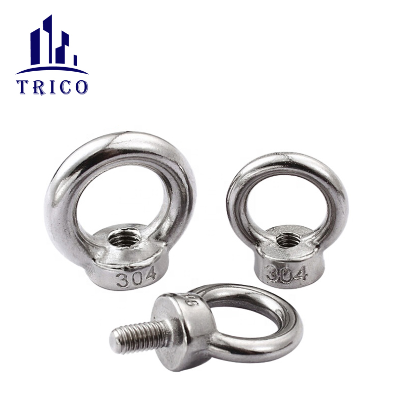 Zinc Plated Drop Forged DIN580 Eye Screw Bolts for Fastener