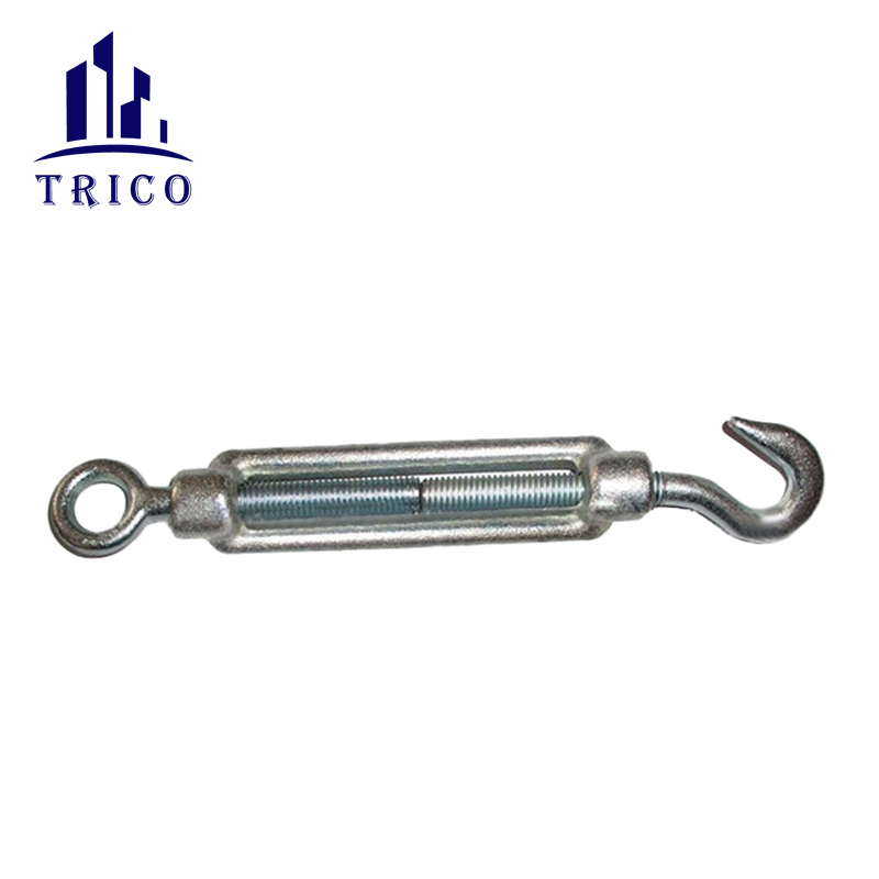 Hot Sale Commercial Type Galvanized Malleable Iron Turnbuckle with Eye and Hook