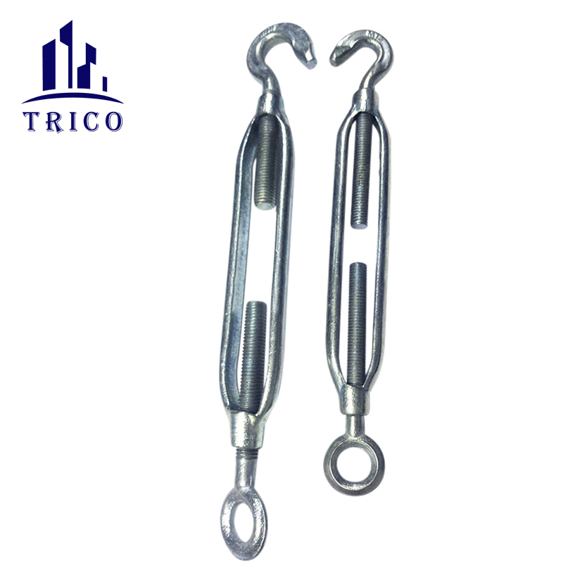 Hot Sale Commercial Type Galvanized Malleable Iron Turnbuckle with Eye and Hook