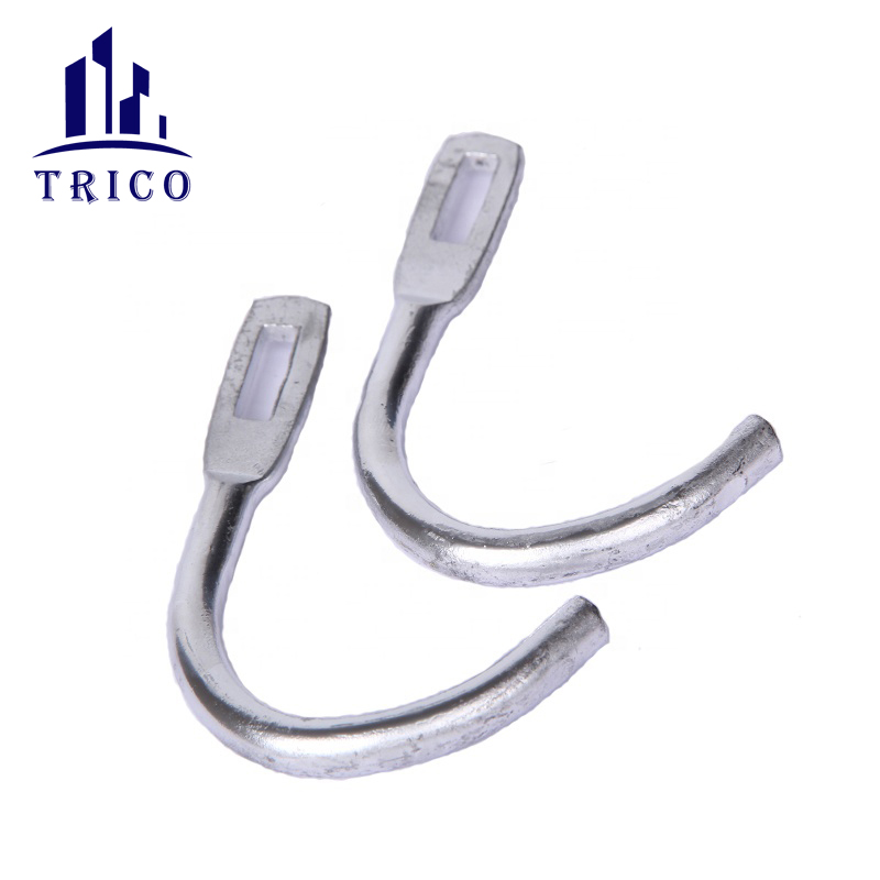 Construction concrete formwork hardware galvanized steel L hook supplier