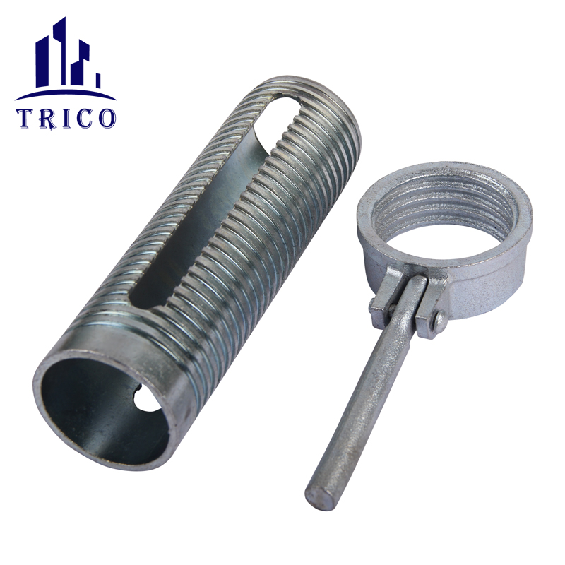 Scaffolding Shoring Steel Prop Fittings Prop Nut and Prop Sleeve